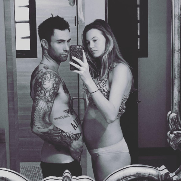 Adam Levine, Behati Prinsloo Adam Levine, Behati Prinsloo